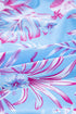 Plus Size Floral Print Twisted High Waist Bikini Set